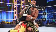 Sami Zayn and Ricochet competing on Smackdown/Credit WWE